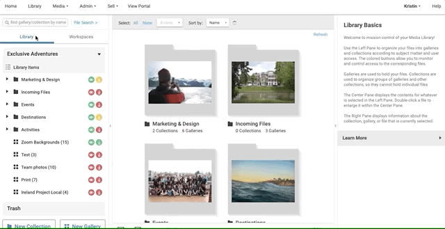 The main menu seamlessly goes from mouse to keyboard control